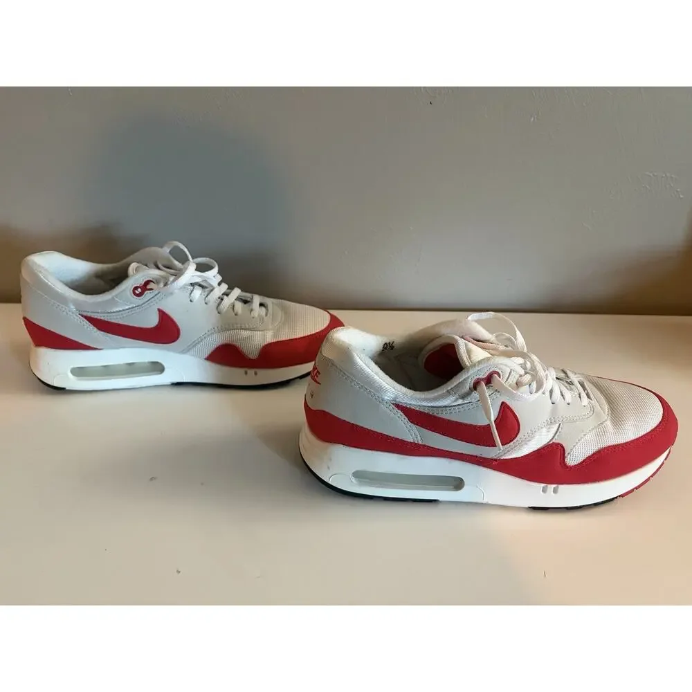 Nike Air Max 1 '86 OG Big Bubble White/University Red 2023 DQ3989-100 9.5 (0064)